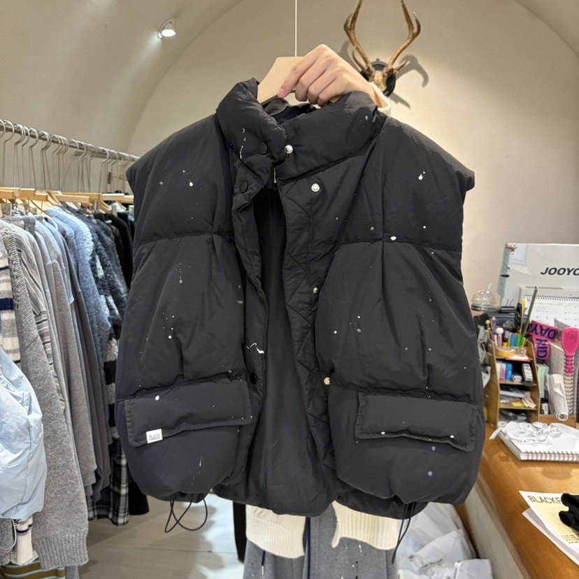 BLACKFRIDAY東大門實拍女裝新款真品人氣推薦休閑馬甲鴨絨BLACK FRIDAY馬甲圖色3