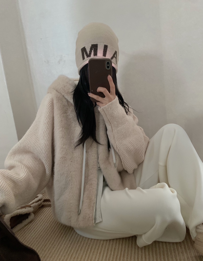 TWENTY FOUR SEVEN24-7韓國直郵女裝新款真品夾克貂皮TEWNTY FOUR SEVEN24-7夾克