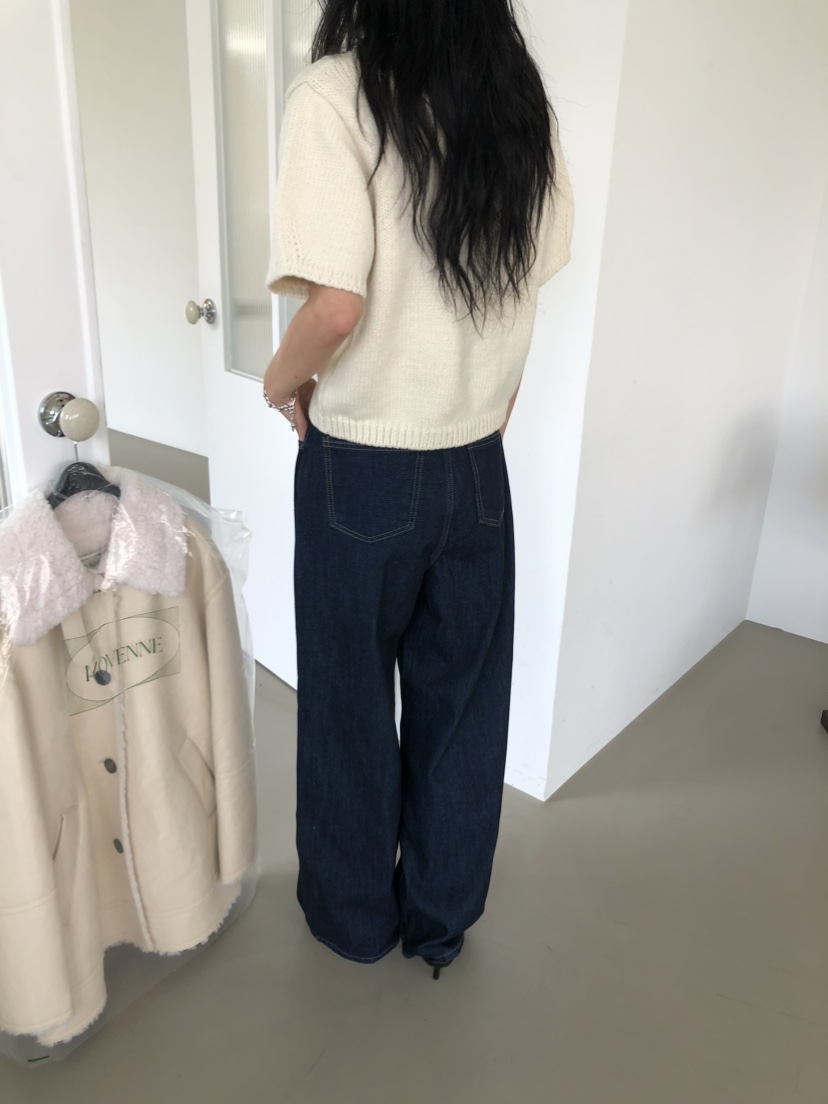 MOVENNE韓國代購女士新品熱賣真品人氣休閑時尚牛仔褲不褪色MOVENNE牛仔褲