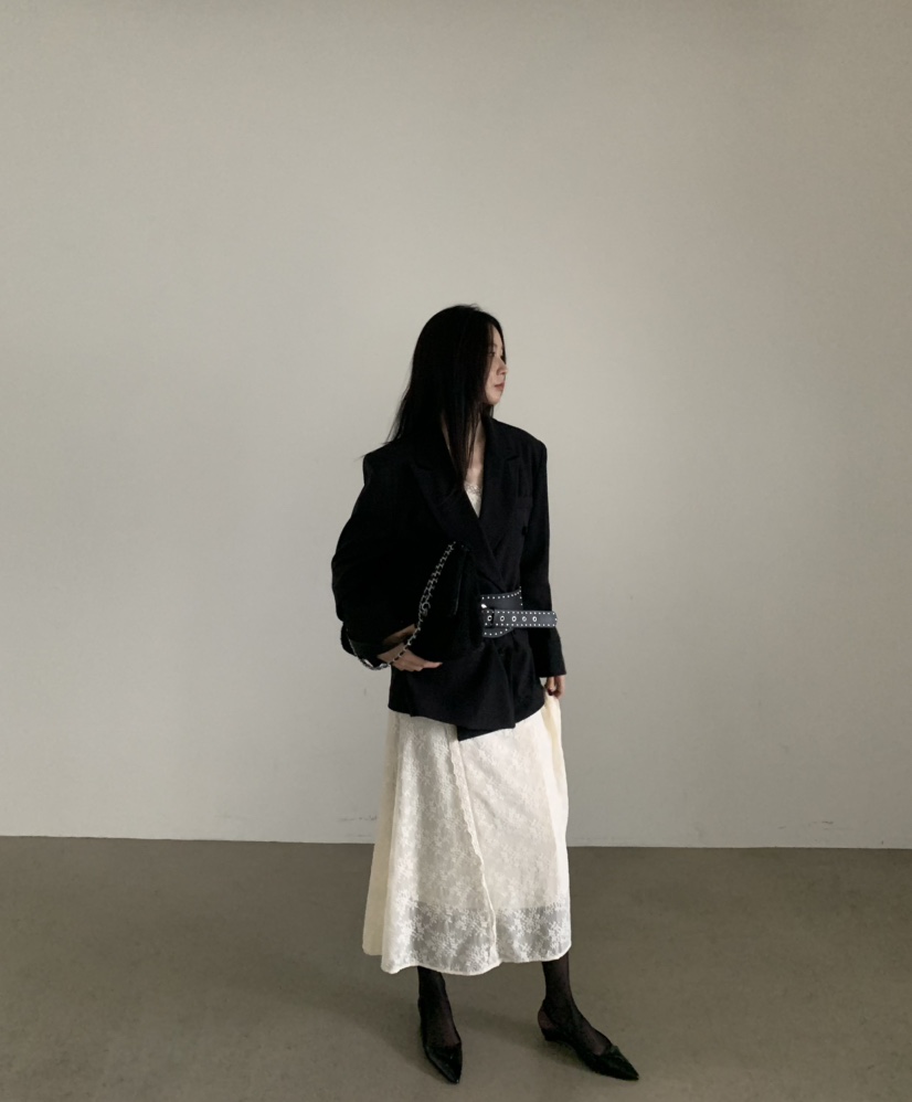 VERANDA韓國直郵女裝新款人氣真品休閑時尚連衣裙OPS氨綸VERANDA連衣裙