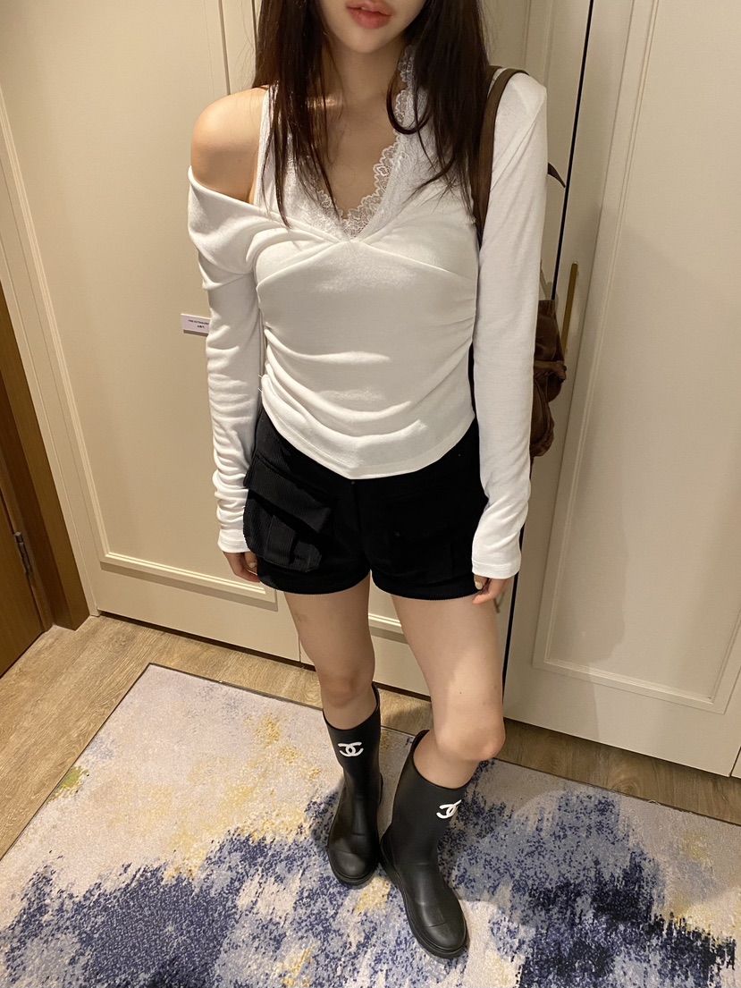 FOUREIGHT東大門實拍女裝新品真品推薦時尚人氣休閑長袖T恤FOUR EIGHT長袖T恤