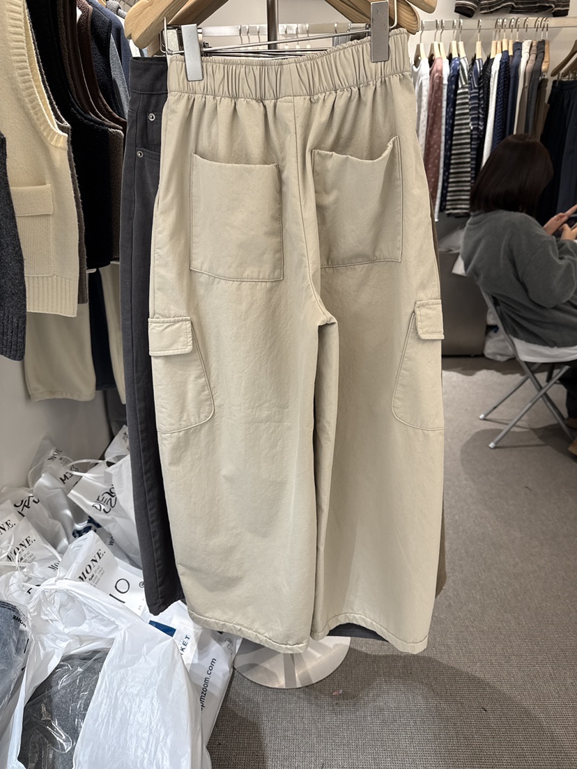 MONE-A東大門代購女士新品休閑推薦時尚真品熱賣休閑褲貂皮MONE-A休閑褲