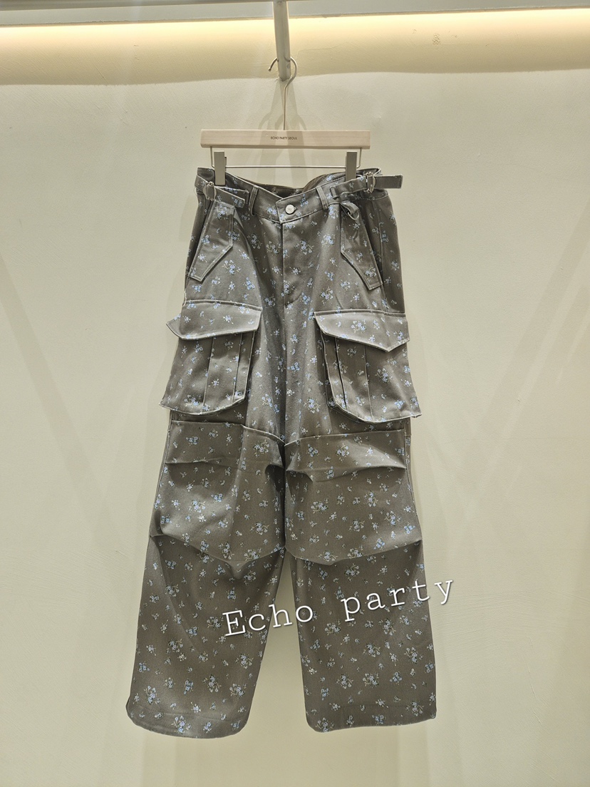 ECHOPARTY韓國代購女士新款時尚真品人氣熱賣推薦休閑休閑褲Echo party休閑褲圖色3