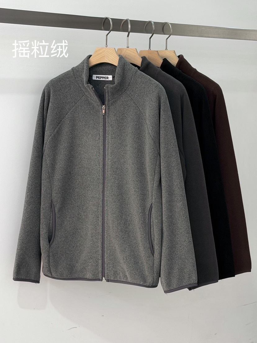 PEPPER-L東大門代購女裝新品人氣真品推薦休閑時尚夾克抓絨PEPPER夾克