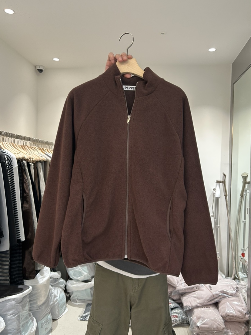 PEPPER-L東大門代購女裝新品人氣真品推薦休閑時尚夾克抓絨PEPPER夾克圖色4