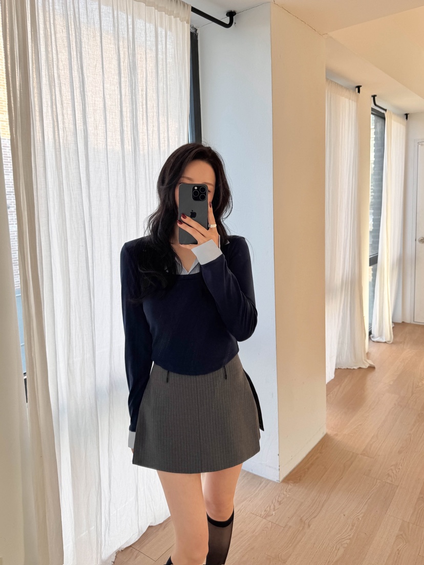 VELEN東大門實拍女士新品時尚休閑熱賣推薦真品人氣長袖T恤Velen長袖T恤