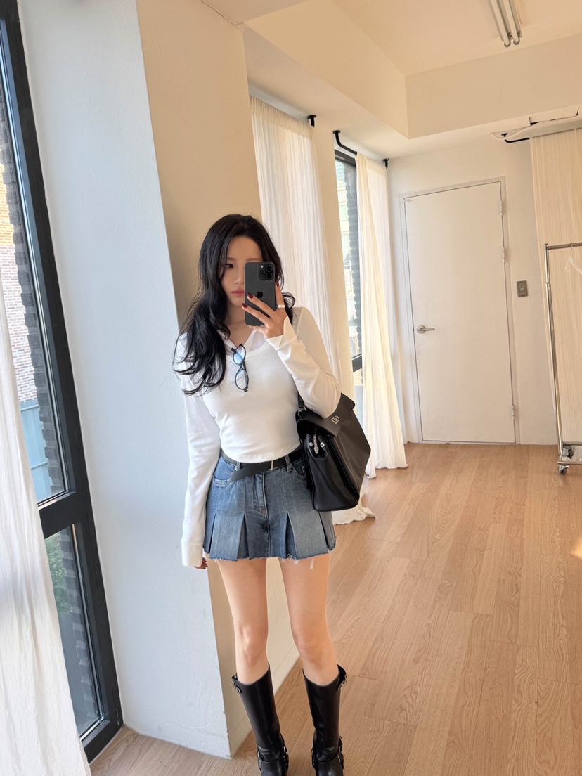 VELEN東大門實拍女士新品時尚休閑熱賣推薦真品人氣長袖T恤Velen長袖T恤