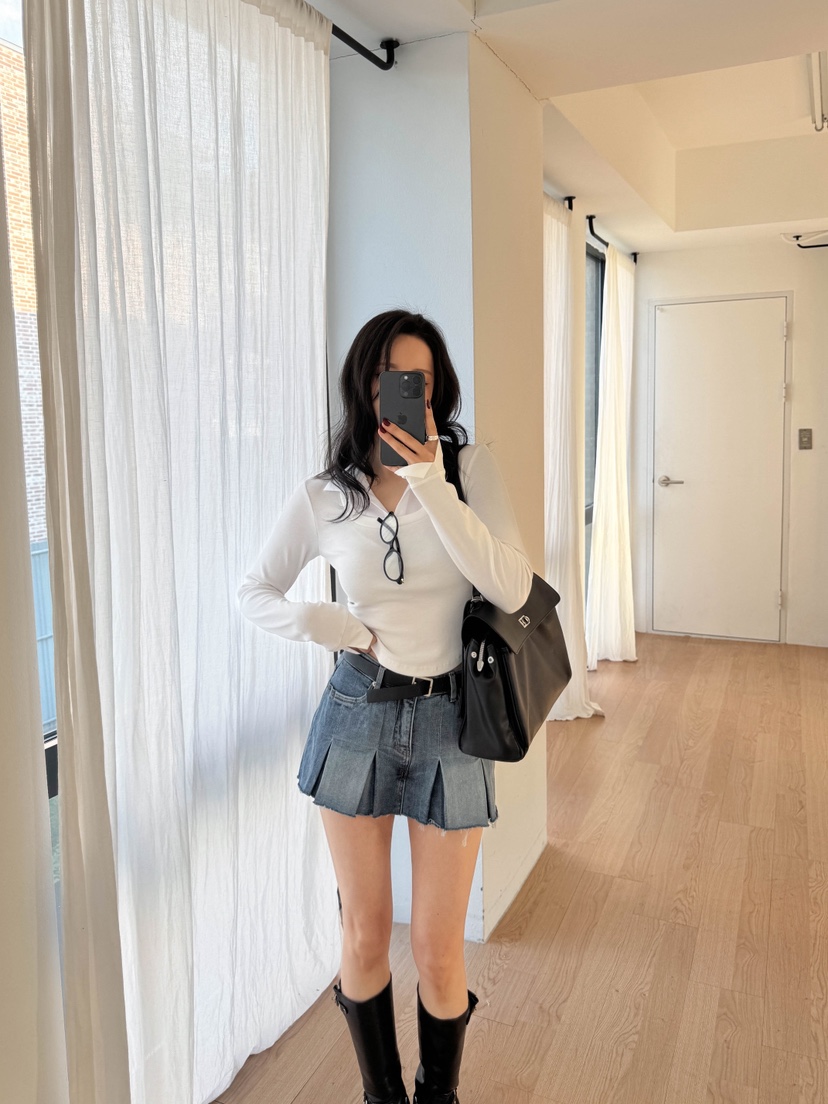VELEN東大門實拍女士新品時尚休閑熱賣推薦真品人氣長袖T恤Velen長袖T恤