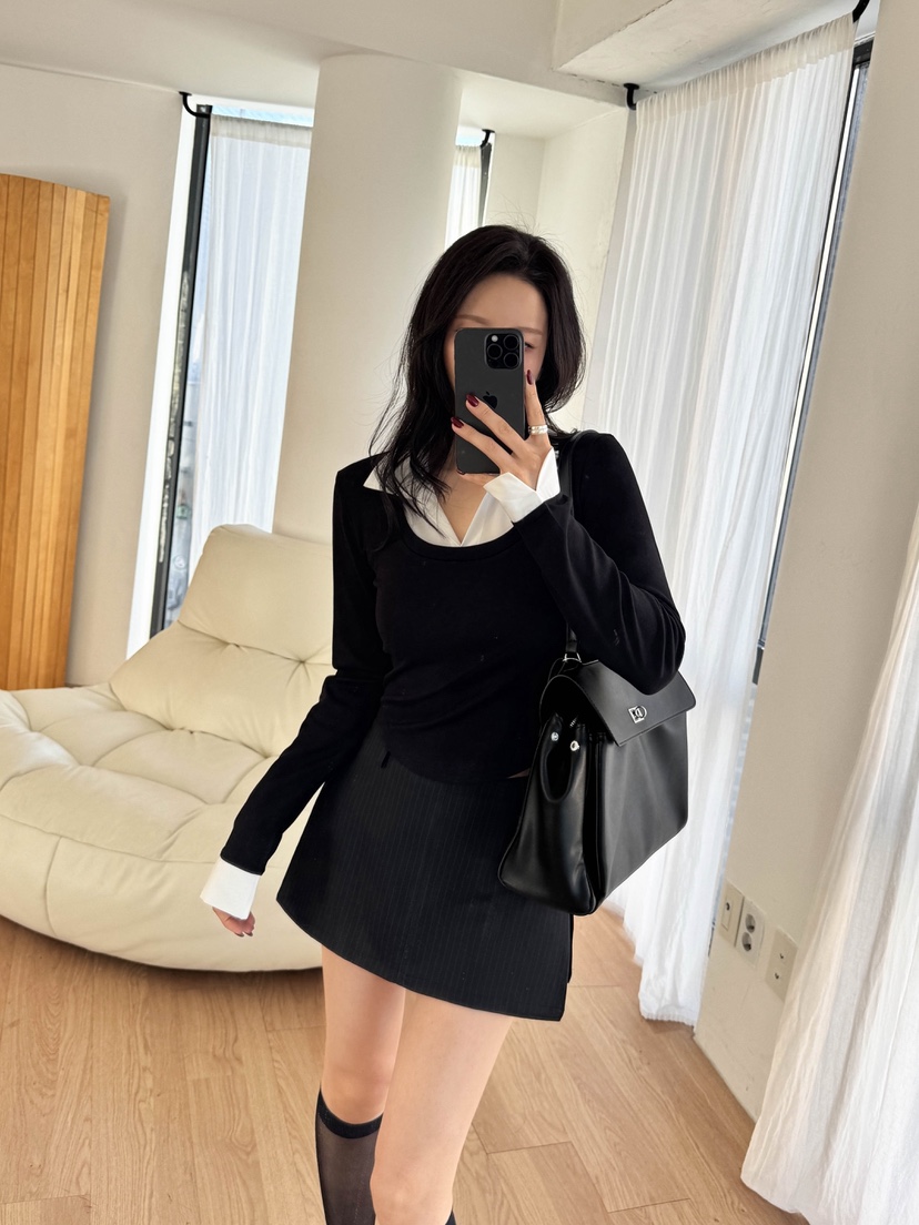 VELEN東大門實拍女士新品時尚休閑熱賣推薦真品人氣長袖T恤Velen長袖T恤