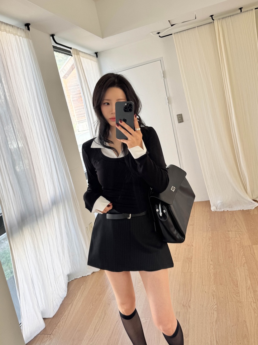 VELEN東大門實拍女士新品時尚休閑熱賣推薦真品人氣長袖T恤Velen長袖T恤
