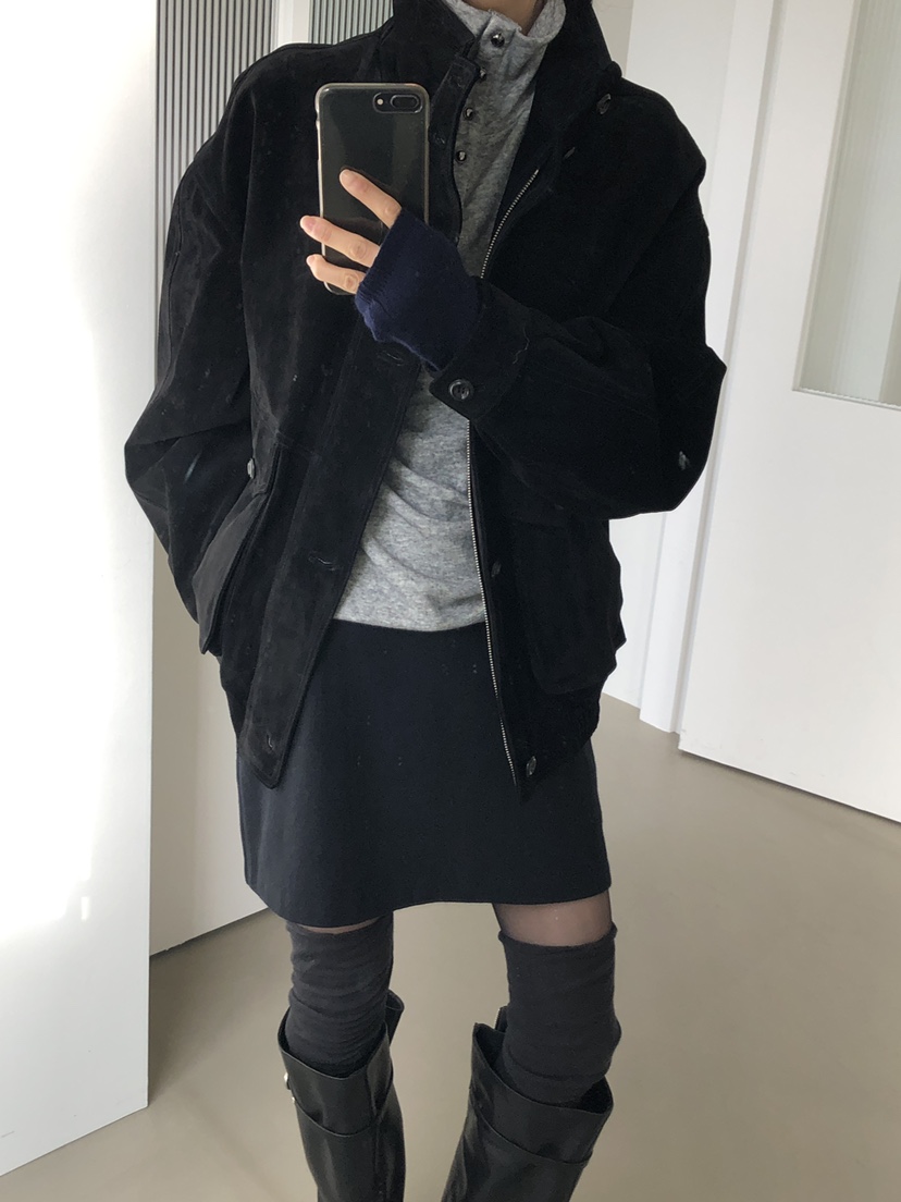 MOVENNE東大門直郵女士新款熱賣時尚推薦長袖T恤高領紐扣MOVENNE長袖T恤