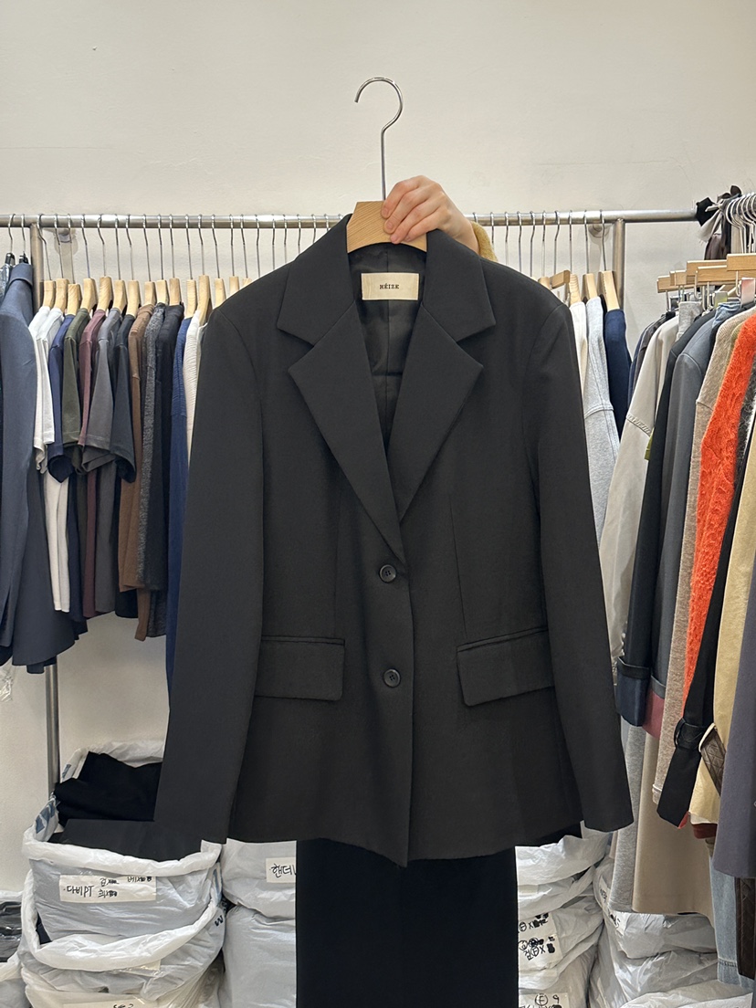 HEIZE韓國代購女裝新品推薦真品休閑熱賣人氣時尚西裝西服HEIZE西裝/西服圖色1