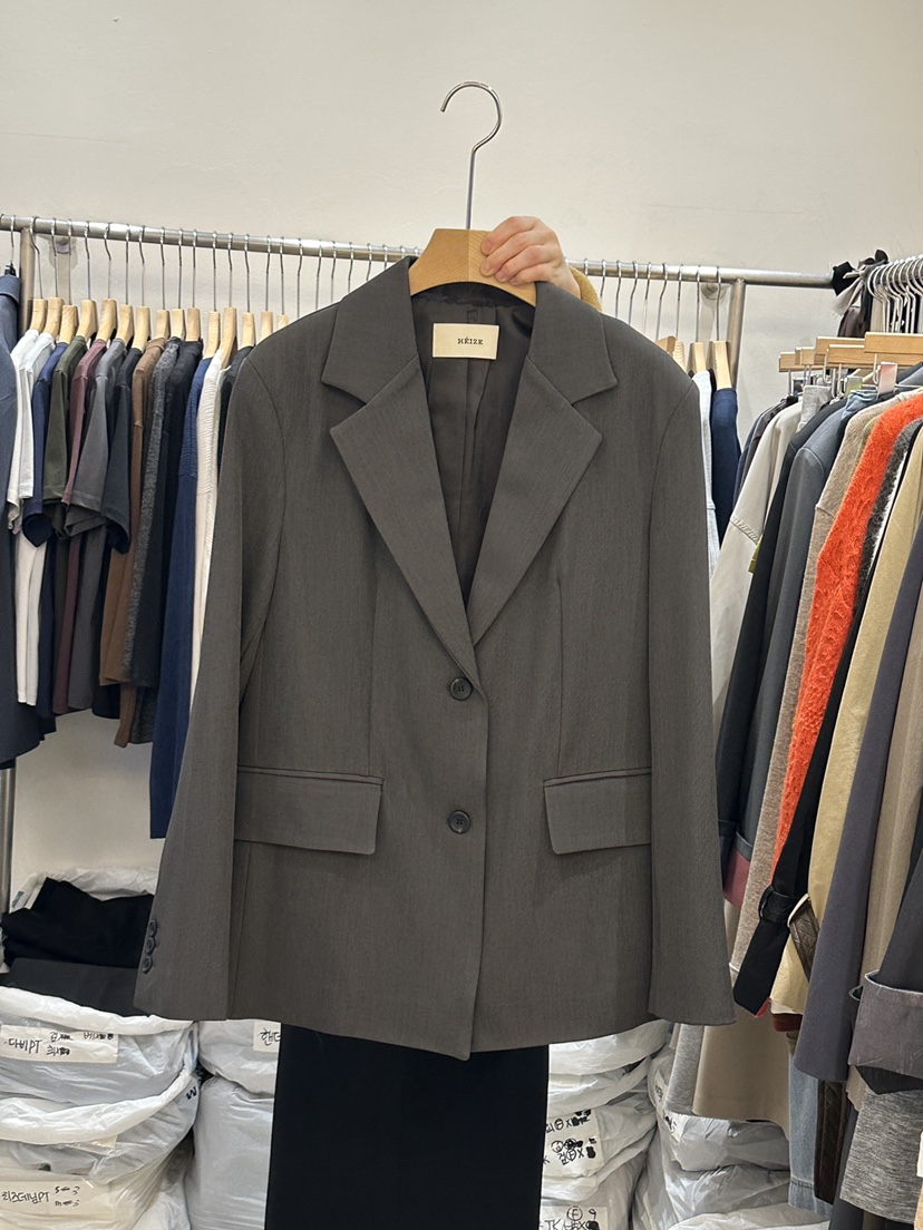 HEIZE韓國代購女裝新品推薦真品休閑熱賣人氣時尚西裝西服HEIZE西裝/西服圖色2