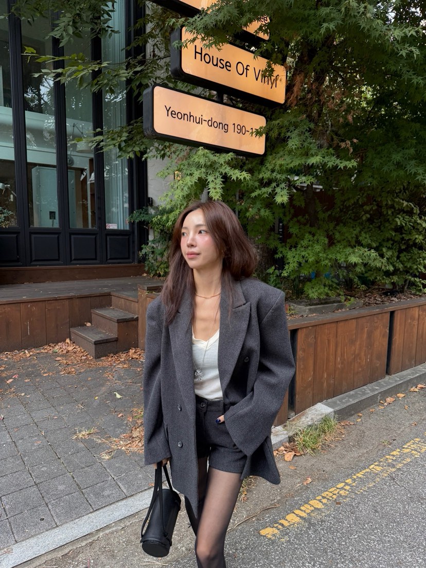 SOLAR東大門實拍女裝新款休閑時尚人氣真品推薦熱賣短款大衣SOLAR短款大衣