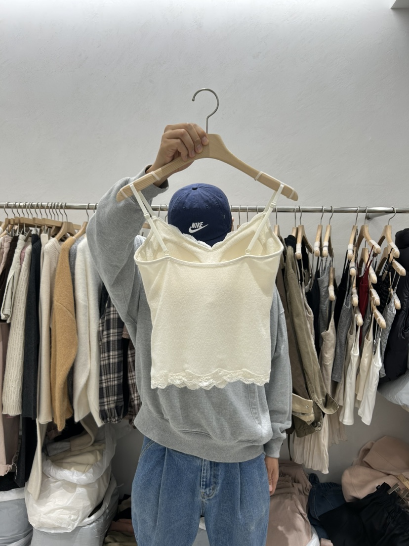 RE:FRESH-L東大門實拍女士新品推薦真品人氣吊帶背心無袖RE:FRESH-L吊帶/背心