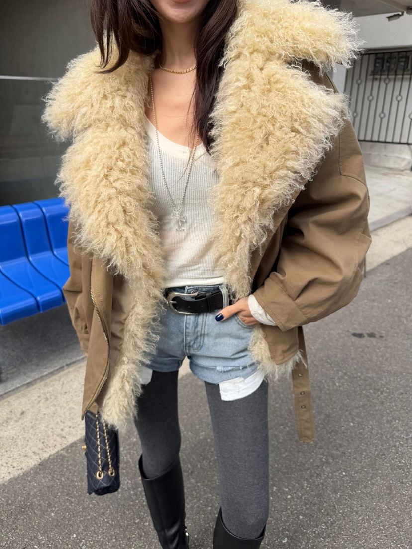 SOLAR韓國代購女士新品真品時尚人氣休閑推薦熱賣短款棉服SOLAR短款棉服