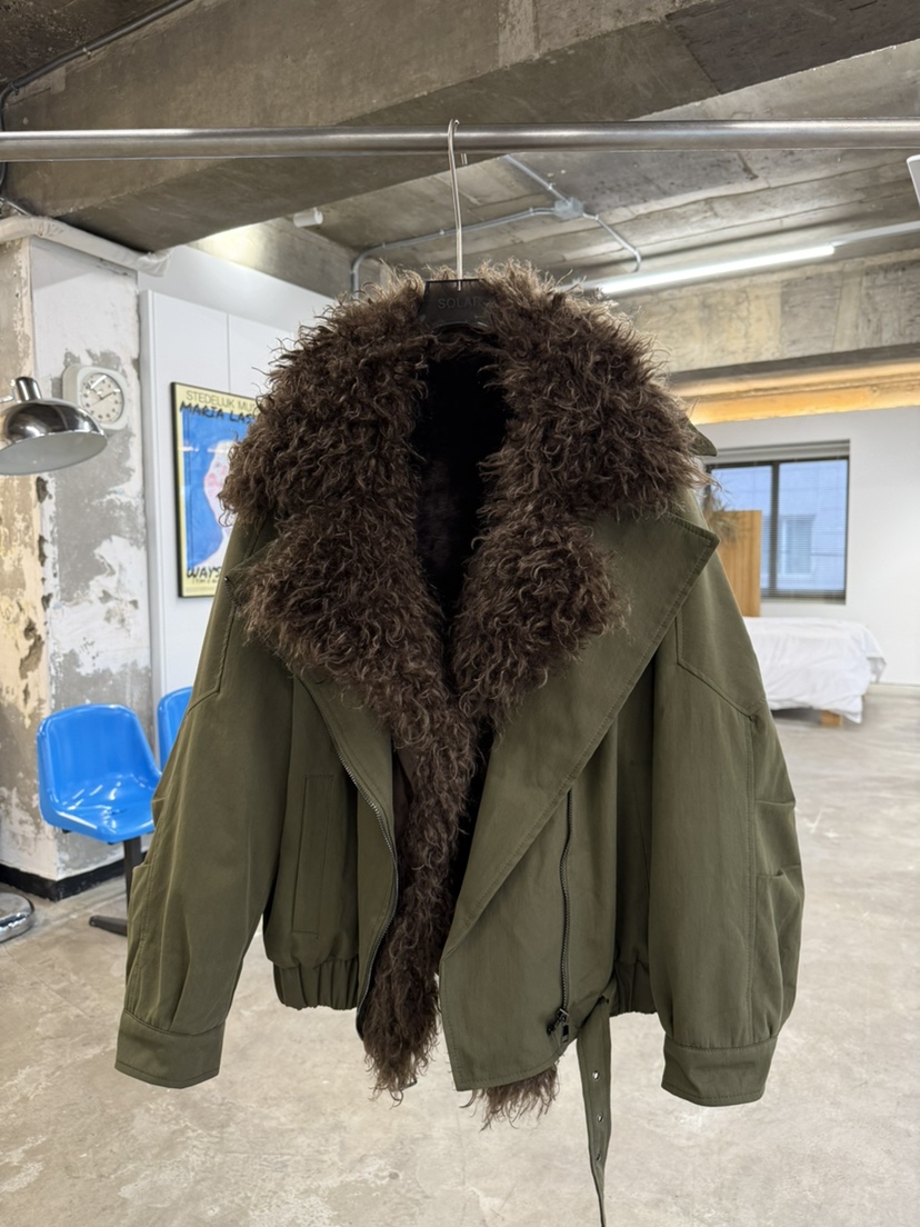SOLAR韓國代購女士新品真品時尚人氣休閑推薦熱賣短款棉服SOLAR短款棉服圖色3