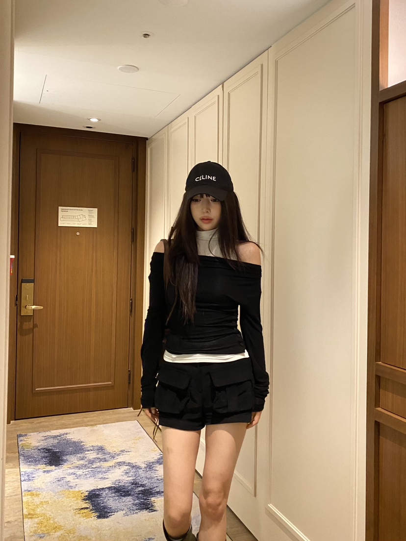 FOUREIGHT東大門實拍女士新品人氣推薦休閑時尚真品長袖T恤FOUR EIGHT長袖T恤
