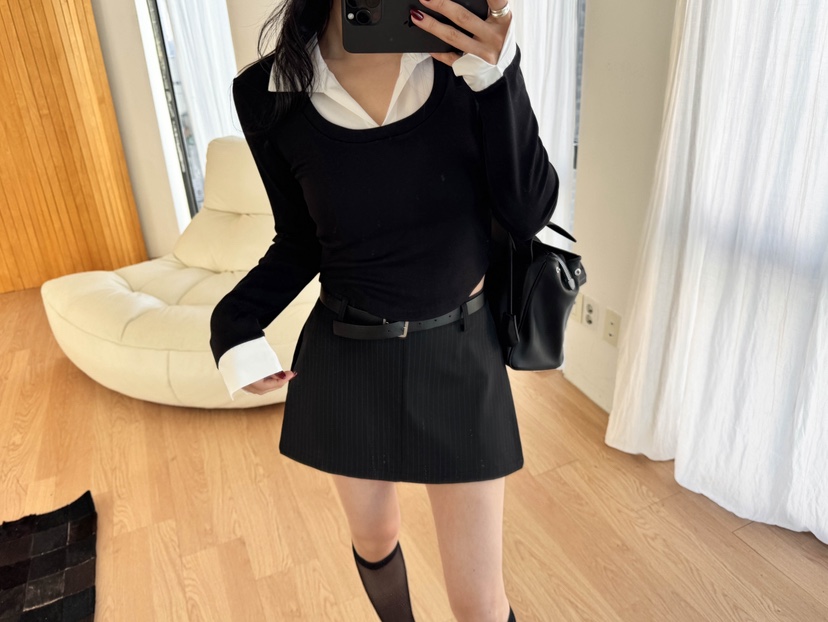 VELEN東大門實拍女裝新款時尚人氣推薦熱賣休閑裙褲不含腰帶Velen裙褲