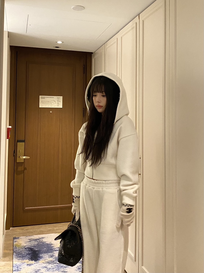 FOUREIGHT東大門實拍女士新款真品時尚推薦熱賣休閑褲羊駝FOUR EIGHT休閑褲