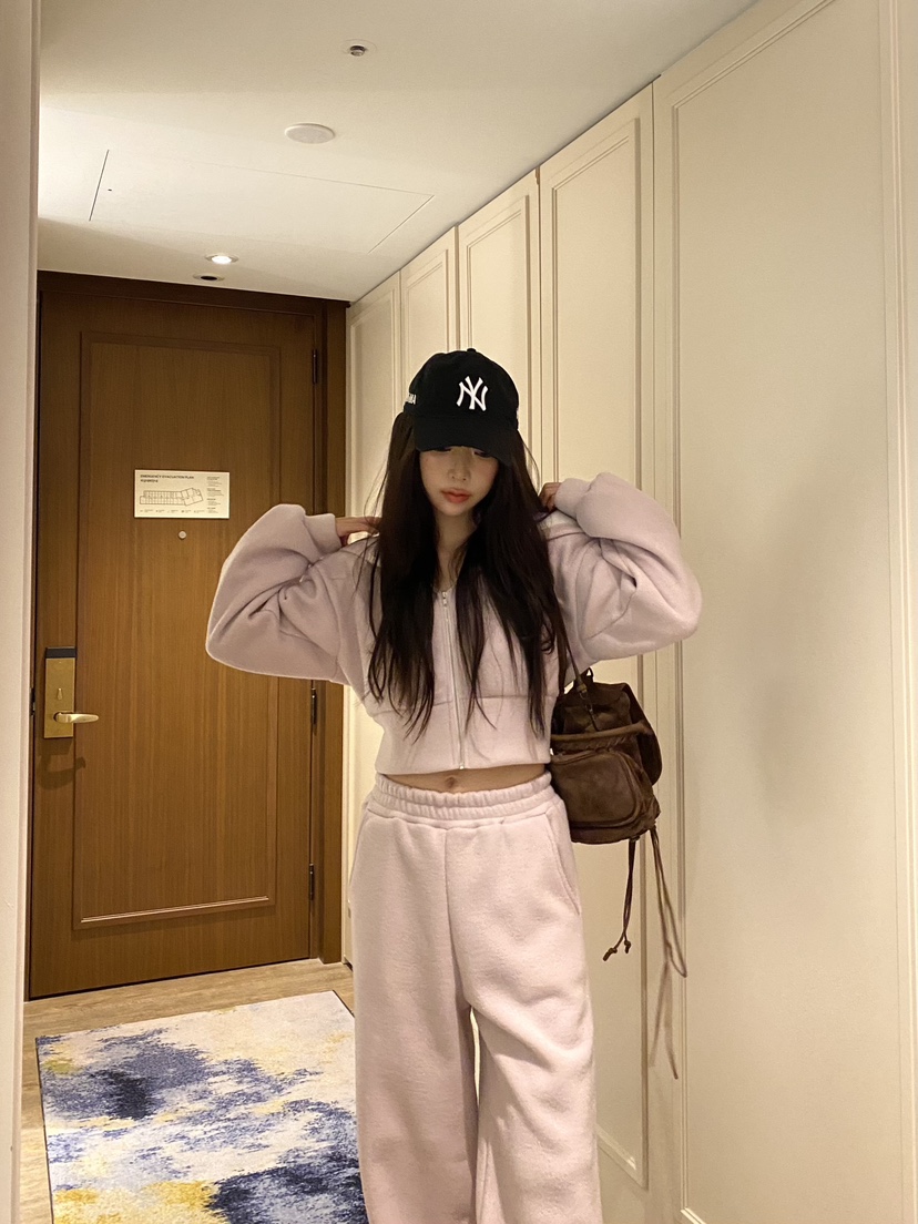 FOUREIGHT東大門實拍女士新款真品時尚推薦熱賣休閑褲羊駝FOUR EIGHT休閑褲
