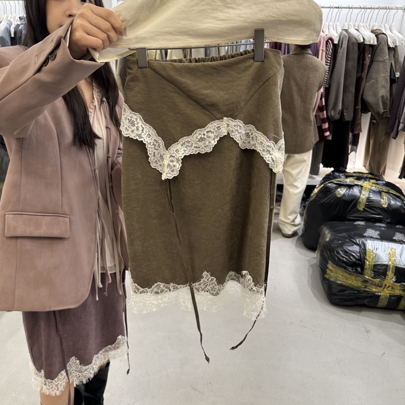 BERTHA韓國直郵女裝新款熱賣推薦時尚休閑真品半身裙中短裙BERTHA半身裙/中短裙圖色3
