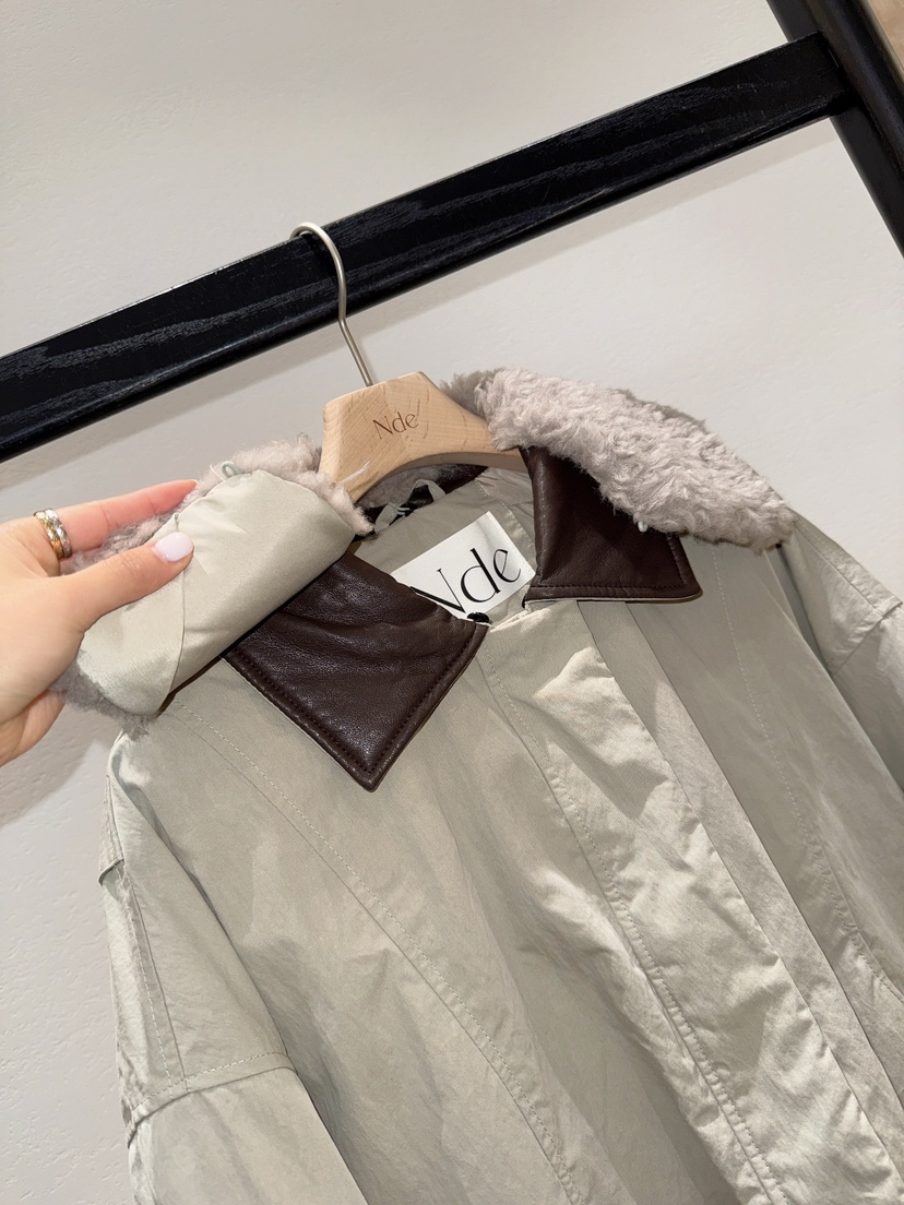 NDE東大門直郵女士新品熱賣真品推薦休閑職業短款棉服羽絨服BOHEME_NDE短款棉服