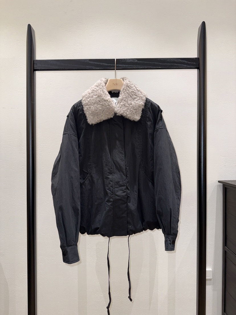 NDE東大門直郵女士新品熱賣真品推薦休閑職業短款棉服羽絨服BOHEME_NDE短款棉服圖色2