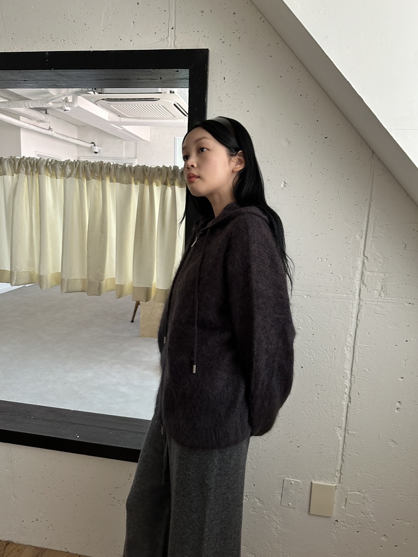 NDE東大門直郵女裝新品人氣休閑職業熱賣針織衫拉鏈連帽衫BOHEME_NDE針織衫