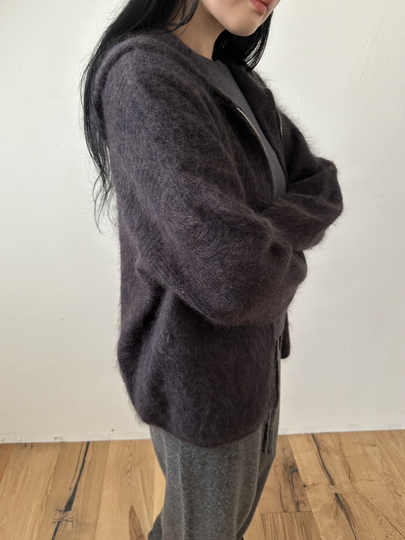 NDE東大門直郵女裝新品人氣休閑職業熱賣針織衫拉鏈連帽衫BOHEME_NDE針織衫
