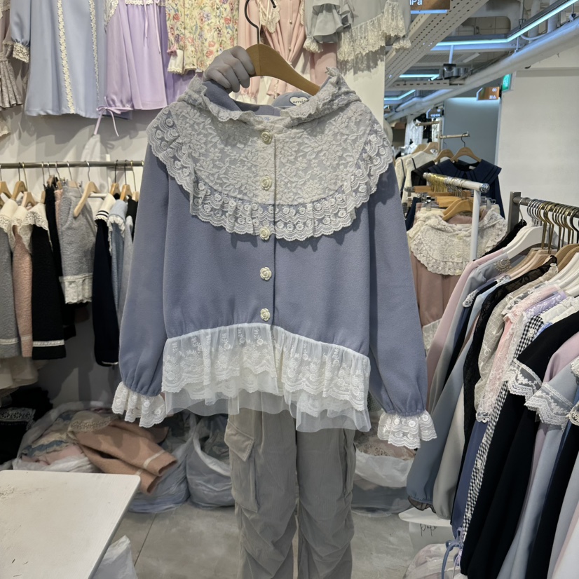 PAPA韓國直郵女裝新品人氣休閑職業時尚真品熱賣推薦衛衣Papaine/HALMADE衛衣圖色3