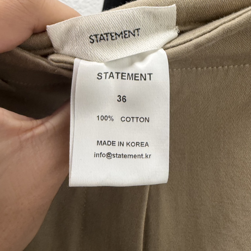 STATEMENT東大門實拍女裝新品職業時尚熱賣休閑推薦休閑褲STATEMENT休閑褲