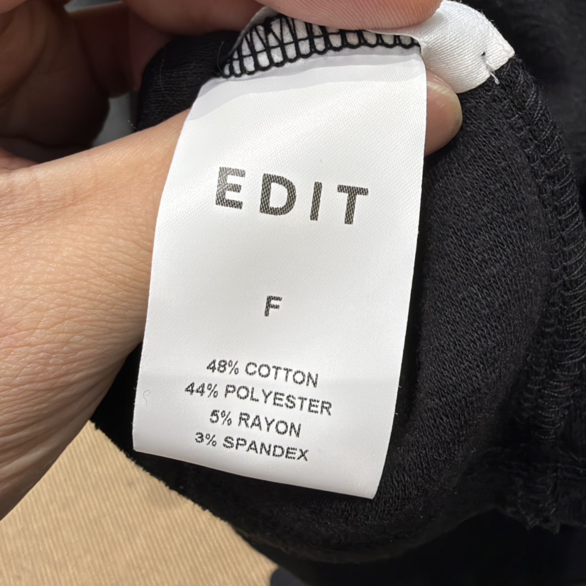 EDIT韓國直郵女裝新品時尚休閑熱賣職業人氣推薦真品長袖T恤EDIT長袖T恤