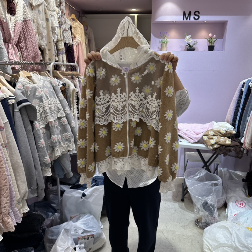 MS東大門實拍女裝新款熱賣職業人氣推薦真品休閑時尚衛衣MS衛衣圖色1