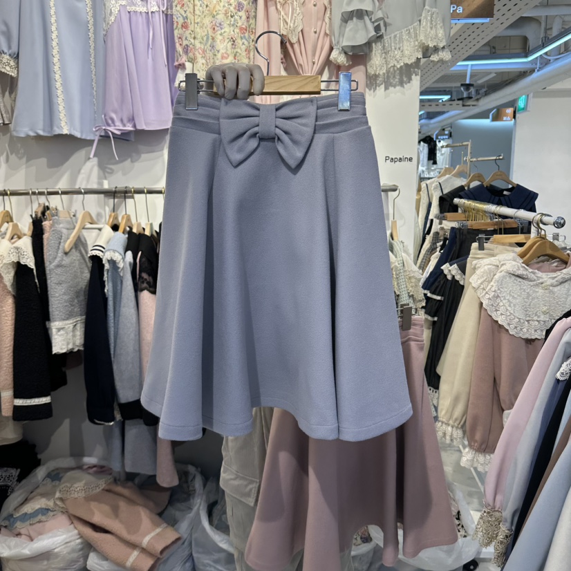PAPA韓國代購女裝新品休閑職業時尚真品人氣半身裙中短裙Papaine/HALMADE半身裙/中短裙圖色2