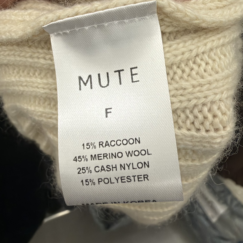 MUTE-P韓國直郵女裝新款人氣真品休閑推薦職業熱賣時尚毛衣MUTE毛衣