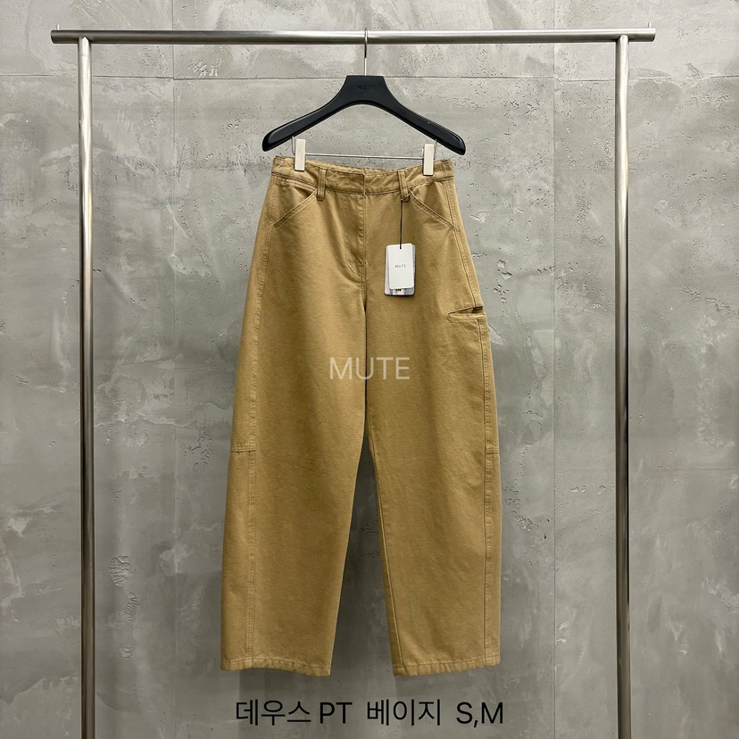 MUTE-P東大門直郵女裝新品時尚休閑人氣推薦真品熱賣休閑褲MUTE休閑褲圖色2