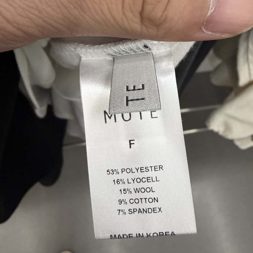 MUTE-P東大門實拍女士新品真品休閑推薦職業時尚長袖T恤MUTE長袖T恤