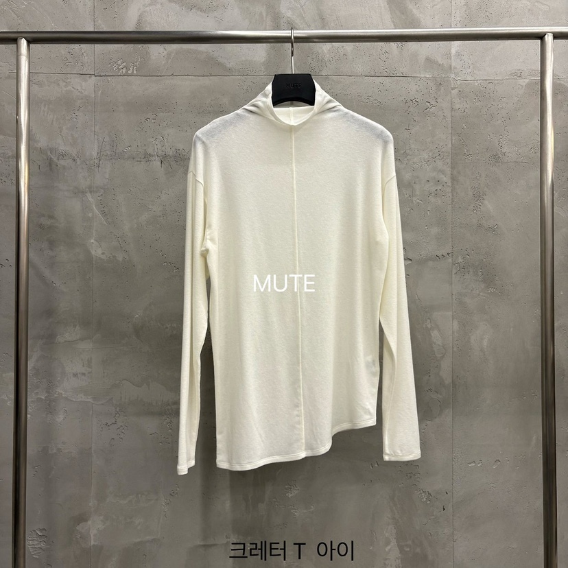 MUTE-P東大門實拍女士新品真品休閑推薦職業時尚長袖T恤MUTE長袖T恤圖色1白色