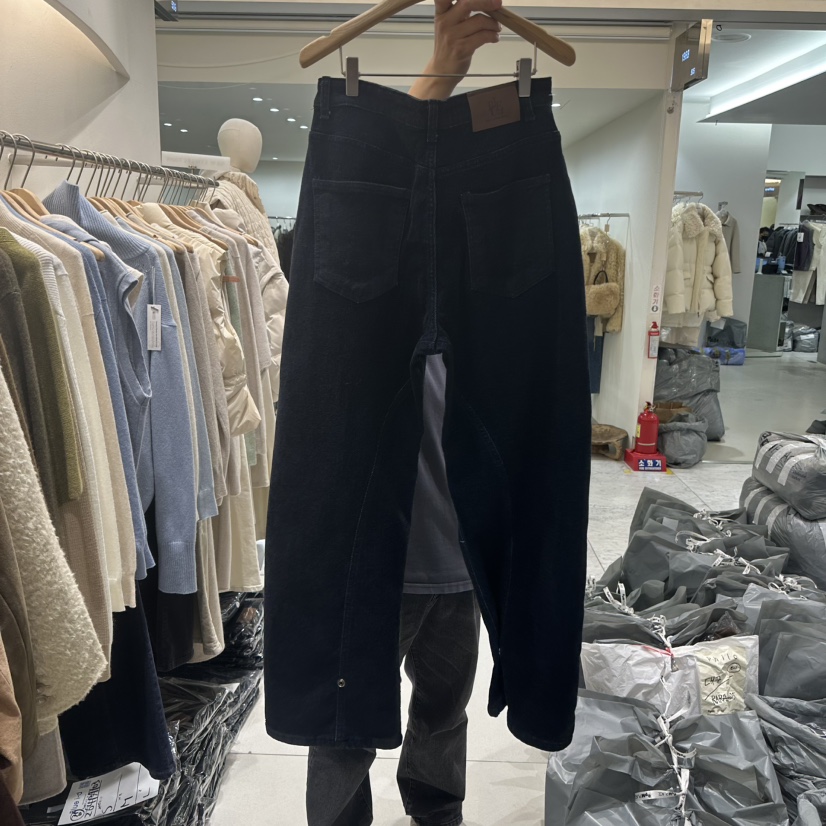 BLUEI-D/N SHARP東大門實拍女裝新品休閑真品推薦休閑褲Blue i-d/N SHARP休閑褲