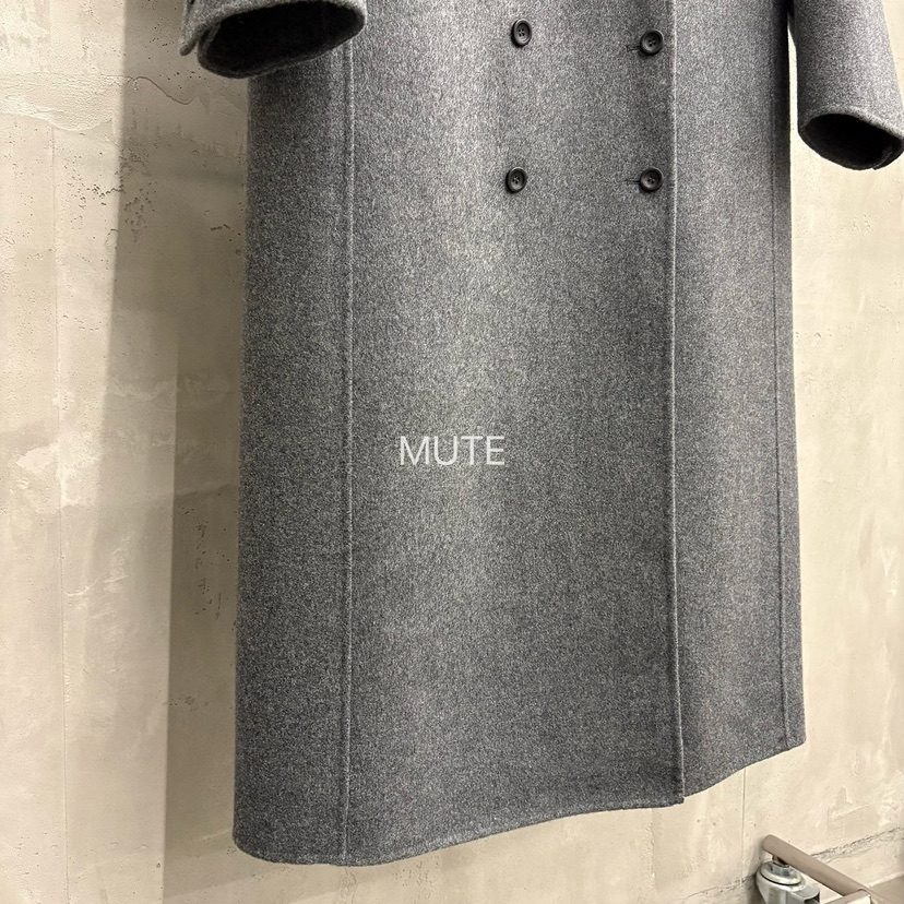 MUTE-P韓國直郵女裝新品推薦真品人氣時尚休閑中長款大衣MUTE中長款大衣