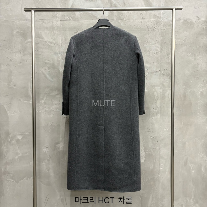 MUTE-P韓國直郵女裝新品推薦真品人氣時尚休閑中長款大衣MUTE中長款大衣