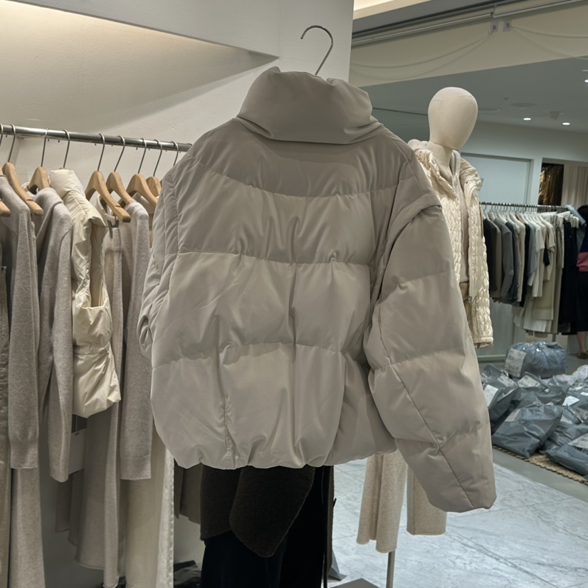 BLUEI-D/N SHARP東大門代購女裝新品真品短款羽絨服可拆卸鵝絨Blue i-d/N SHARP短款羽絨服