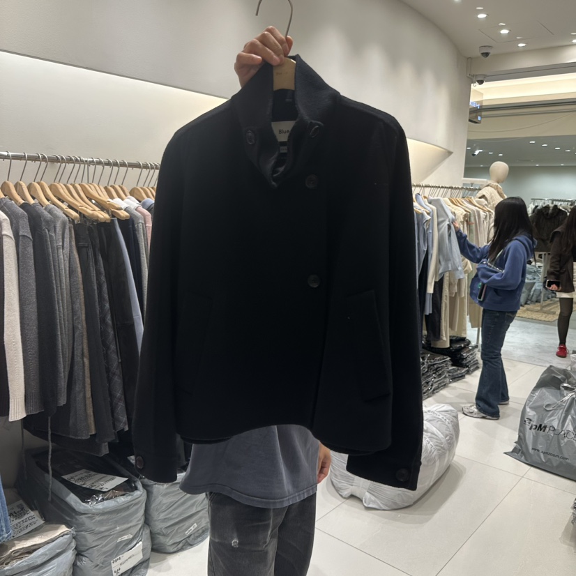 BLUEI-D/N SHARP東大門實拍女裝新款休閑時尚短款大衣Blue i-d/N SHARP短款大衣圖色3