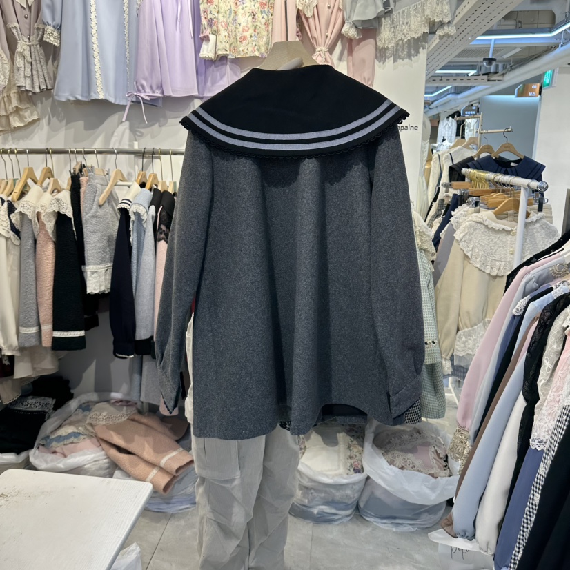 PAPA韓國代購女士新品人氣推薦真品熱賣休閑時尚職業夾克Papaine/HALMADE夾克