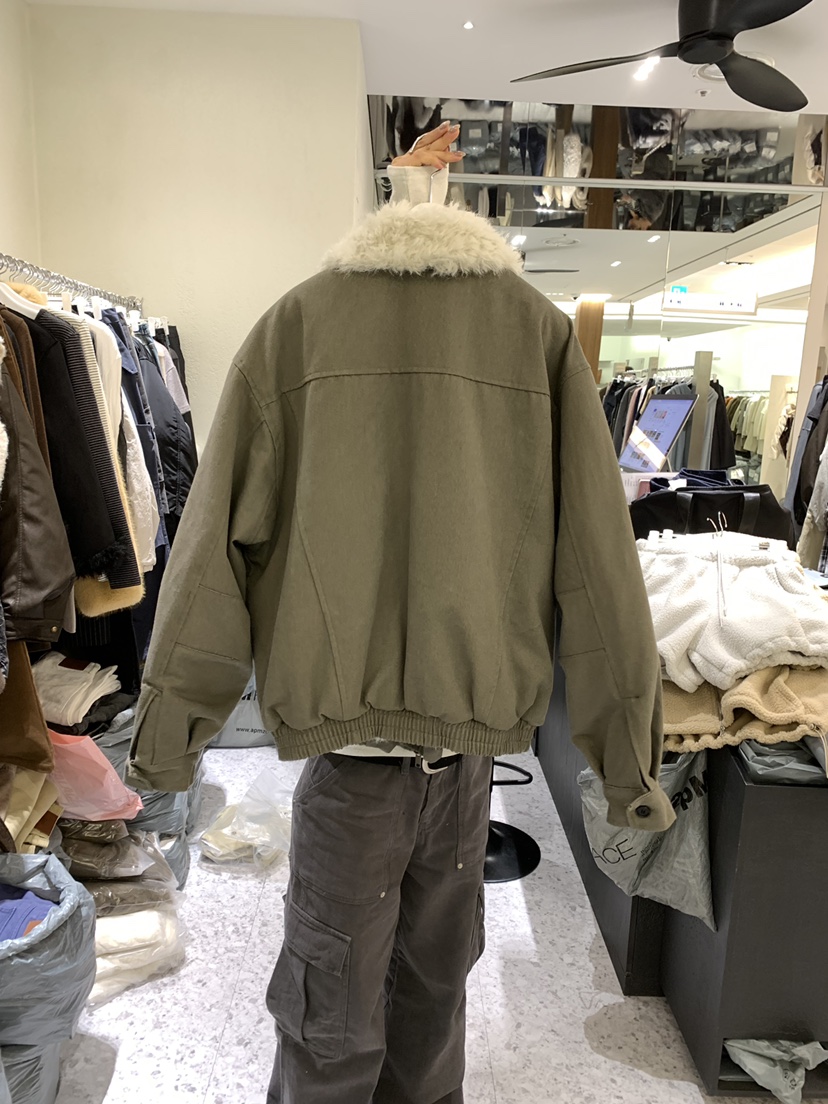 TAERI韓國代購女裝新品職業熱賣時尚人氣推薦真品短款棉服taeri短款棉服