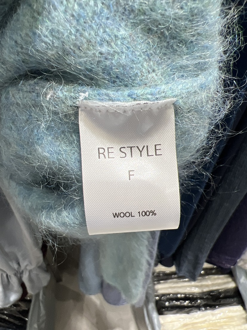 RE STYLE-Q韓國直郵女裝新款熱賣推薦職業人氣毛衣安哥拉RE STYLE毛衣