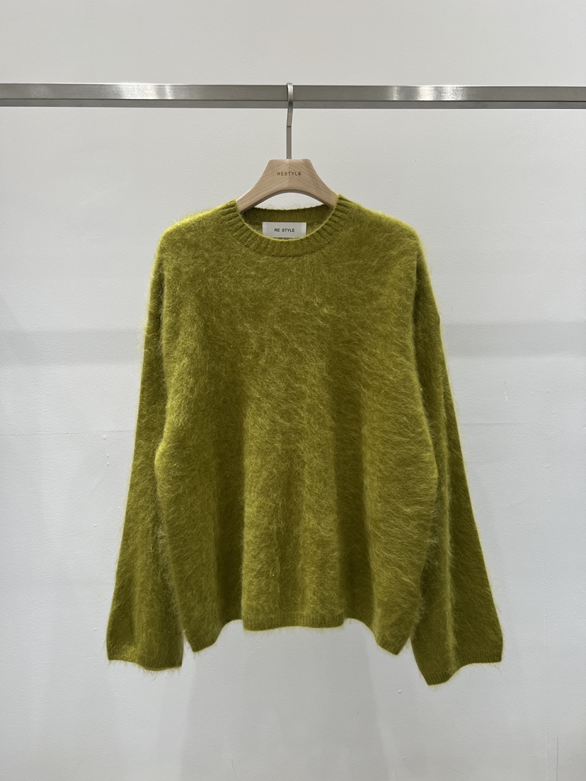 RE STYLE-Q韓國直郵女裝新款熱賣推薦職業人氣毛衣安哥拉RE STYLE毛衣圖色2