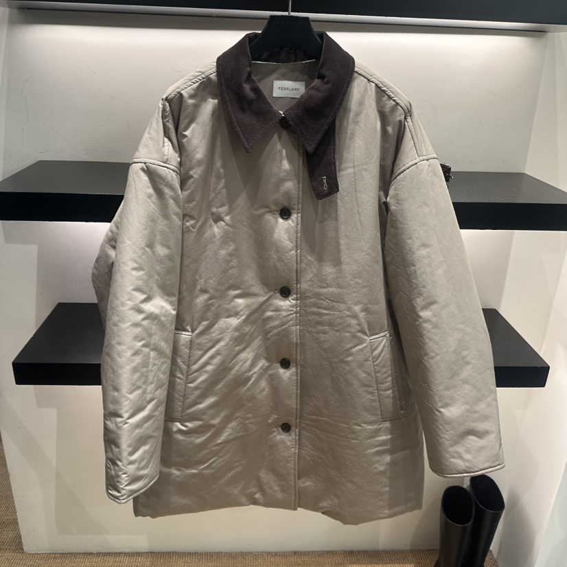 FEBRUARY 11韓國直郵女裝新品人氣推薦時尚休閑短款棉服棉FEBRUARY 11短款棉服圖色1