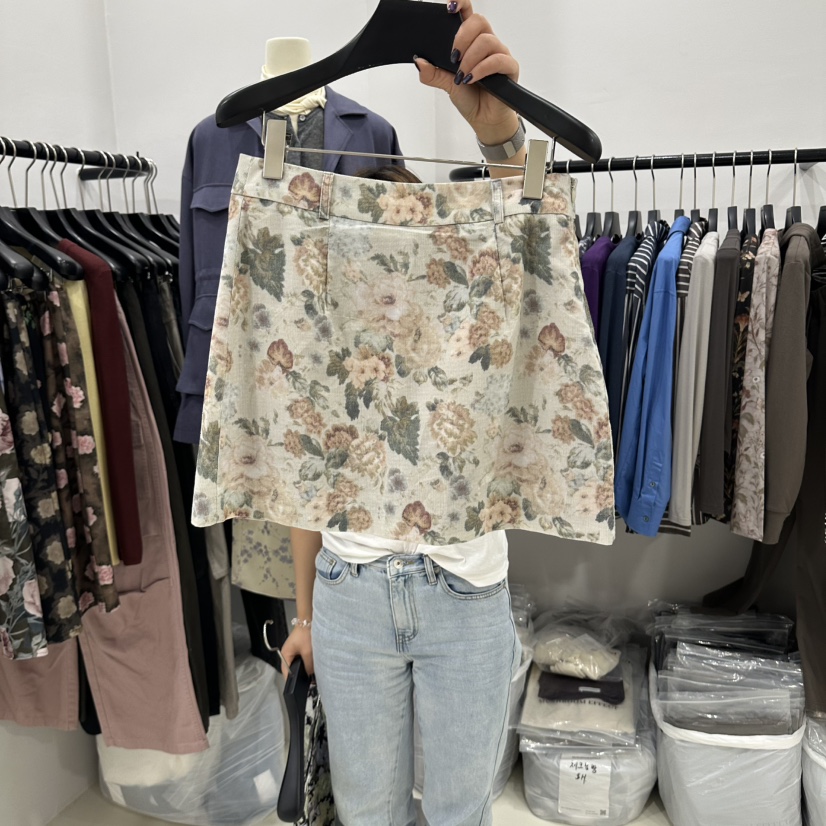 MUSHROOM EFFECT東大門直郵女士新品真品休閑人氣時尚短裙MUSHROOM EFFECT短裙圖色1